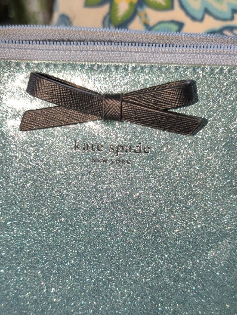 kate spade Mavis Street Jetalyn In Cinderella Blue with black trim - Picture 2 of 10